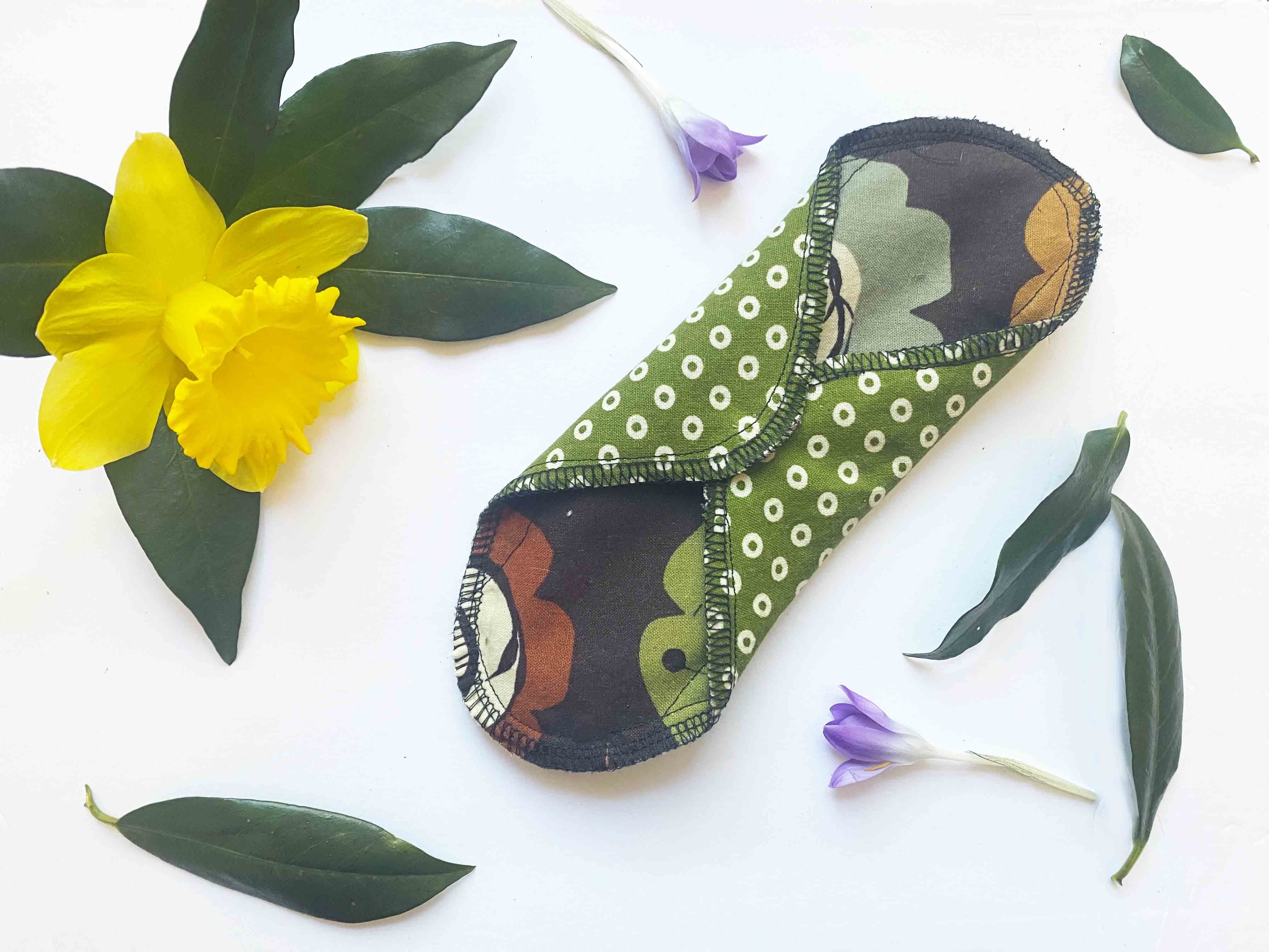 How to Make a Reusable Cloth Pad Tiny Waste
